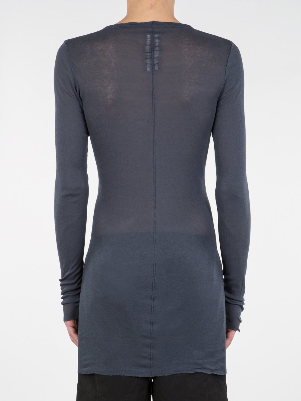 RICK OWENS - LONG SLEEVE RIB T