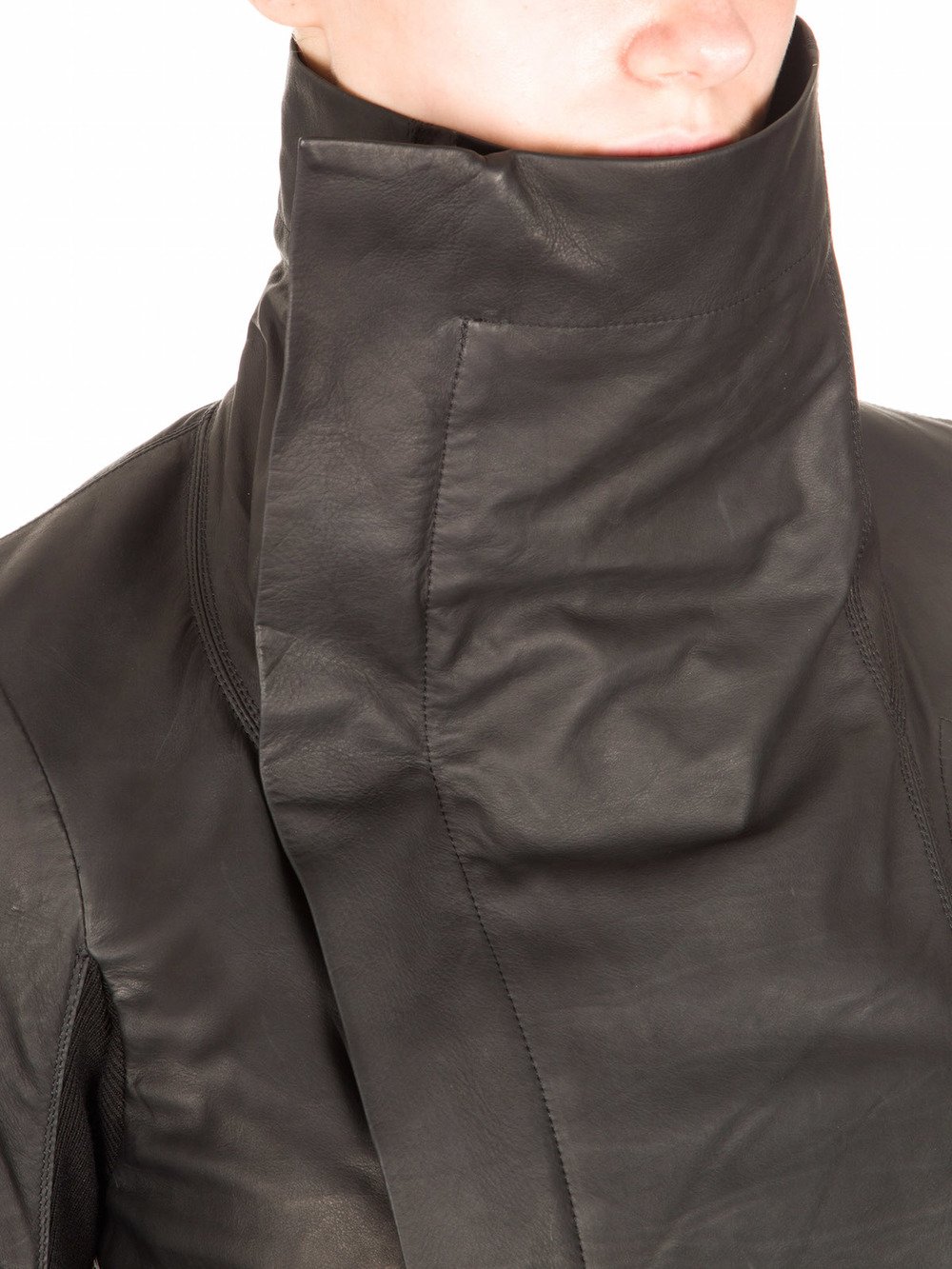 RICK OWENS LONG BIKER JACKET