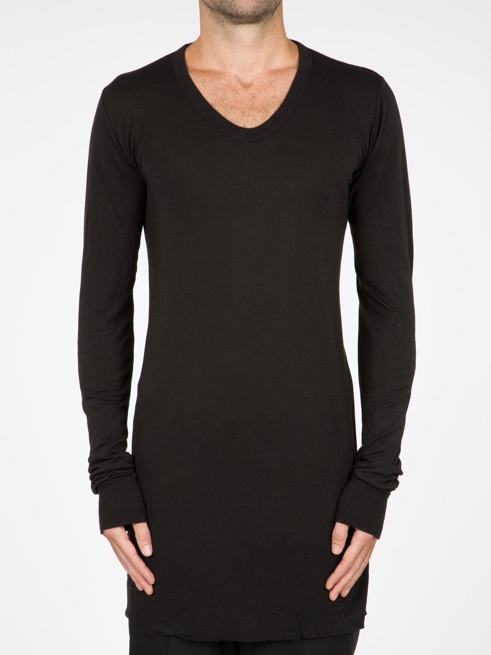 RICK OWENS - LONG SLEEVE TEE