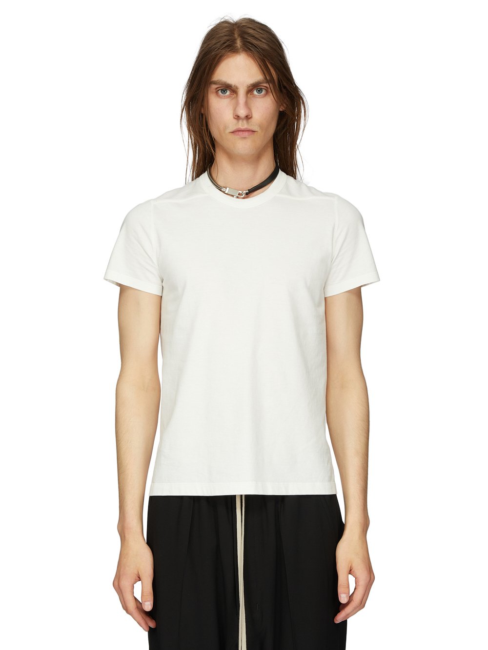 個性が光る◆Rick Owens◆スネークチェーン レザー チョーカー RICK OWENS - NECKLACE - Rick Owens