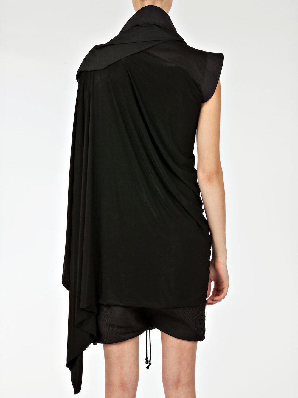 RICK OWENS - LONGER SLEEVELESS TOGA