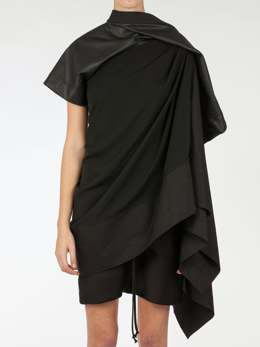 RICK OWENS - COMBO CAPED TOGA