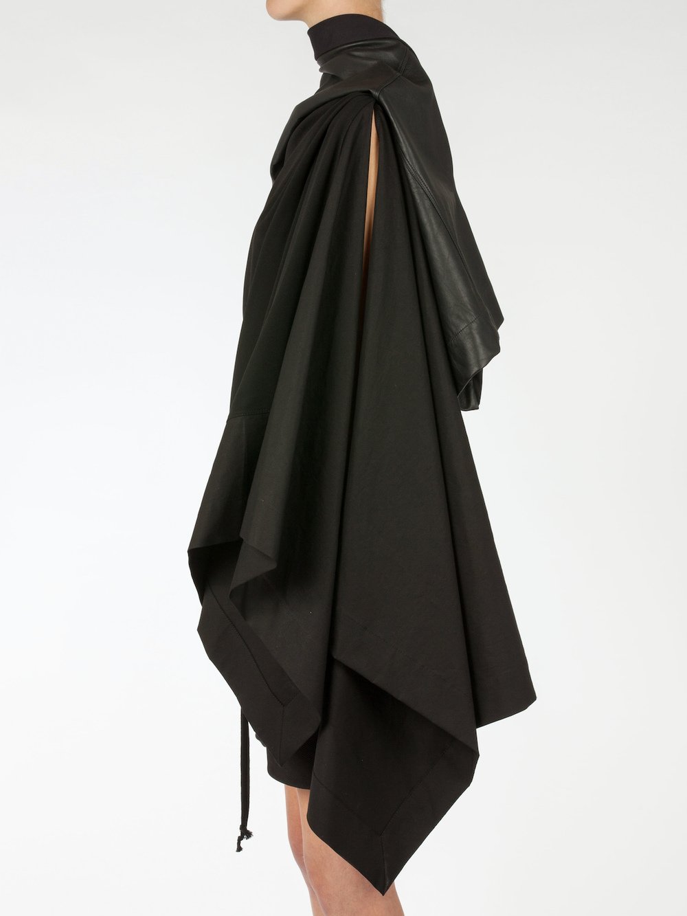 RICK OWENS - COMBO CAPED TOGA