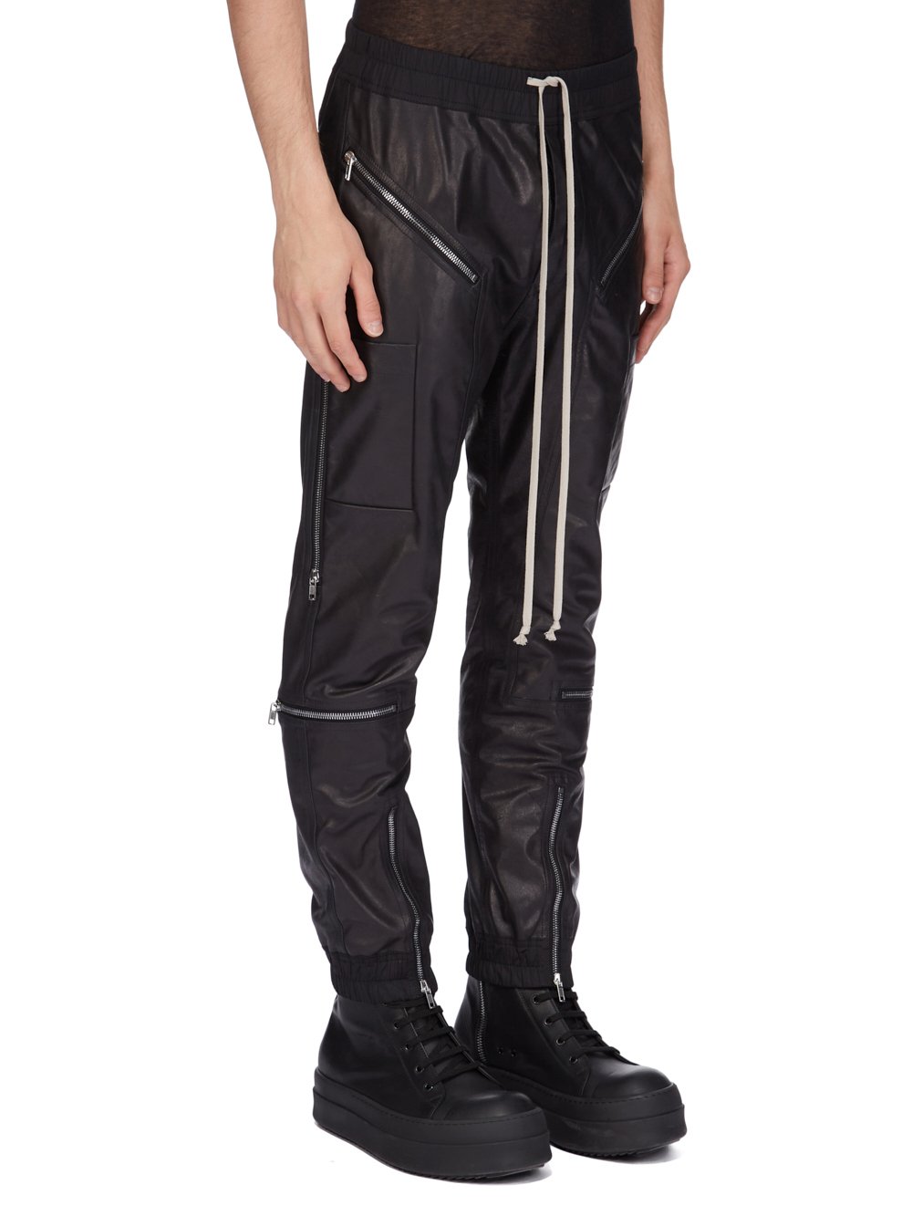 パンツ RICK OWENS BLACK PANTS RICK OWENS - PANTS - Rick Owens