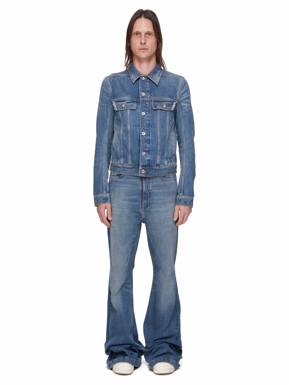 Rick Owens DRKSHDW Bolan Bootcut Jeans | Blue | FARFETCH