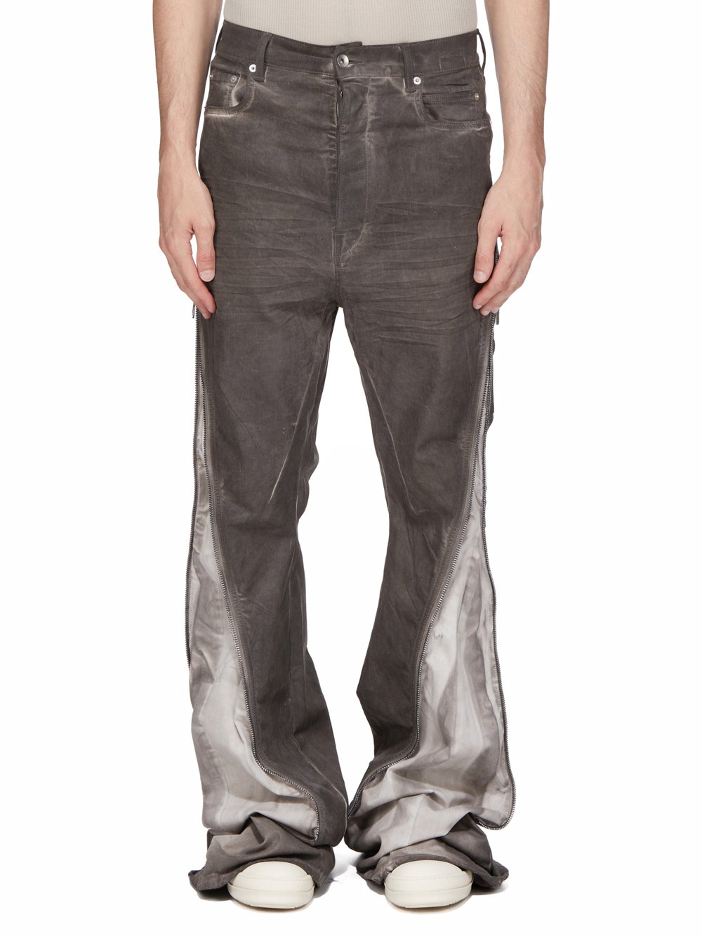 パンツ Rick Owens DRKSHDW Bolan Banana Jeans Rick Owens DRKSHDW Bolan Banana slim-cut Jeans | Blue | FARFETCH