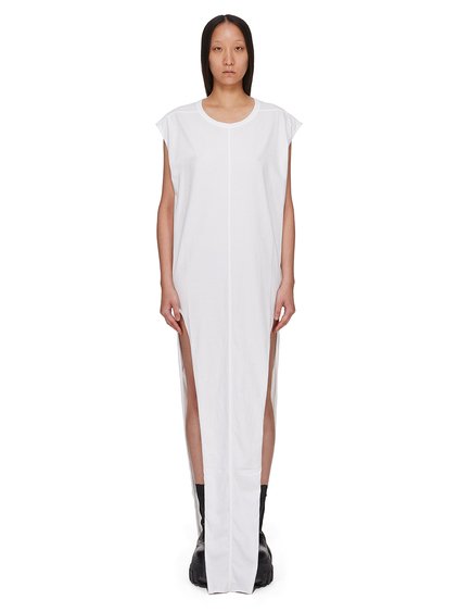 大人気! RICK OWENS ライトウール ロングワンピース 透け感あり Rick Owens リックオウエンス カットソー RU02D6250 RC メンズ