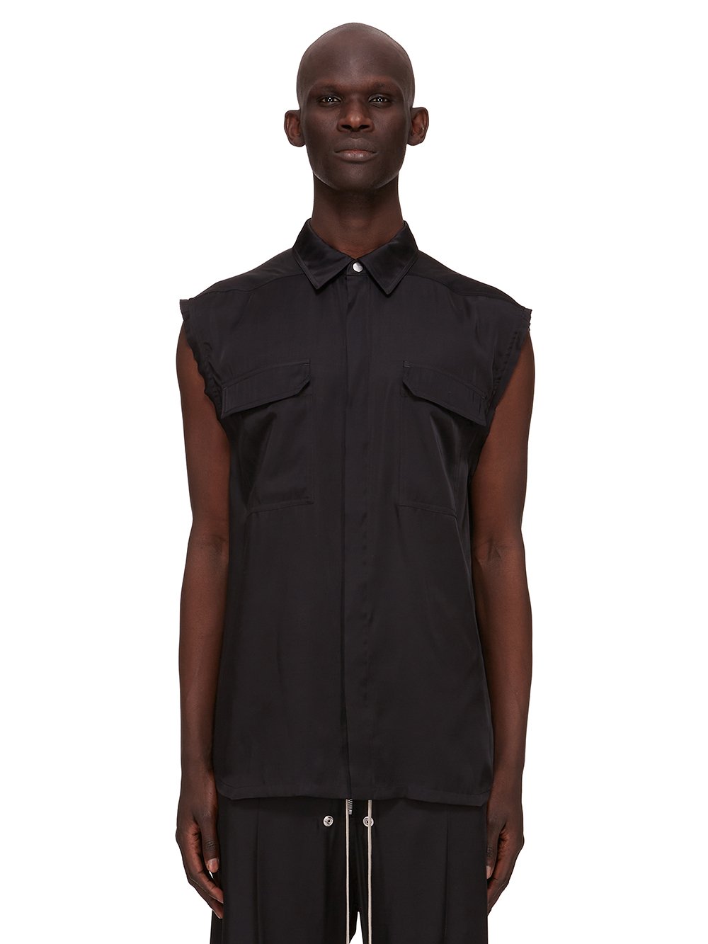 Tシャツ・カットソー RICK OWENS SS25 (RU01E5250 RC09) Rick Owens DRKSHDW DRKSHDW Level T-Shirt in black | SVD