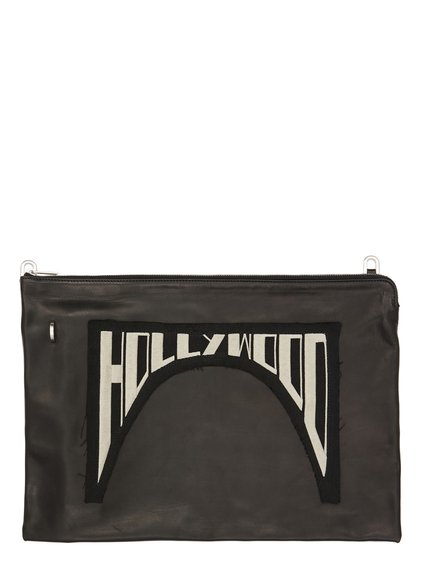 【関税込み】Rick Owens ブラック Hollywood Club ポーチ Rick Owens CLUB POUCH / BLK | nubiantokyo | REVERSIBLE