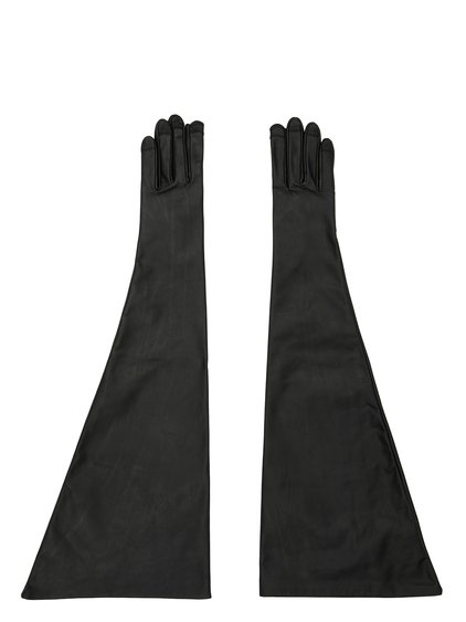 手袋 RICK OWENS FW25 KNITTED GLOVES (RP02E4485 WS09) Rick Owens GLOVES | REVERSIBLE