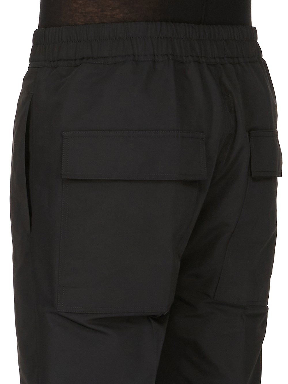 Drawstring Slim Long in Black – SVRN