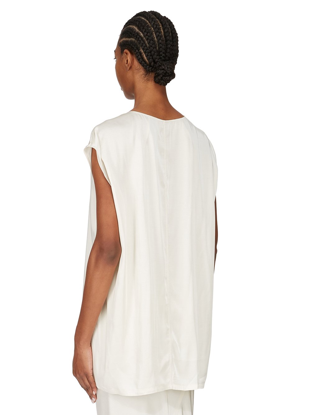 rick owens Dylan ノースリーブカットソー【S】白　ディランT Rick Owens Dylan T-Shirt in Cream | LN-CC