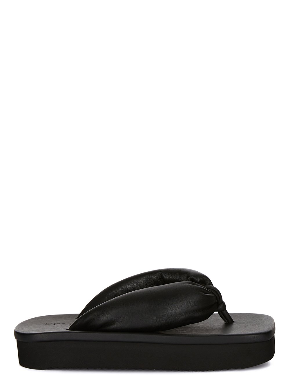 【Rick Owens】ブラック Hollywood ピーチ加工 ビーチサンダル RICK OWENS - SHOES - Rick Owens