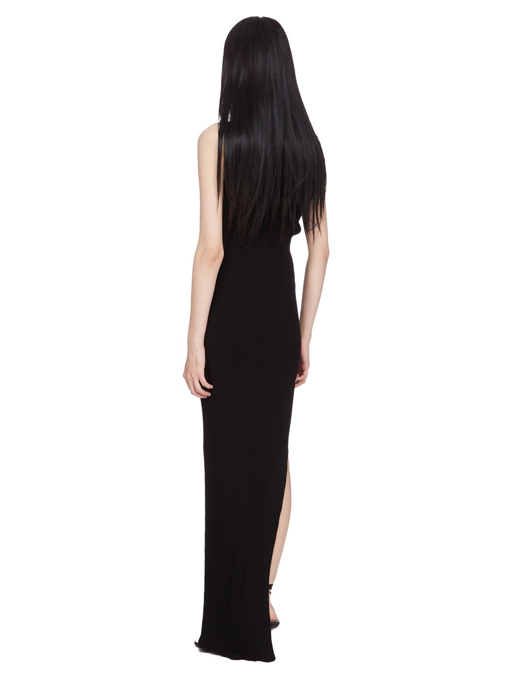 【RICK OWENS】 アテナ マキシワンピース ブラック 中古・古着通販】RICK OWENS (リックオウエンス) Athena Denim