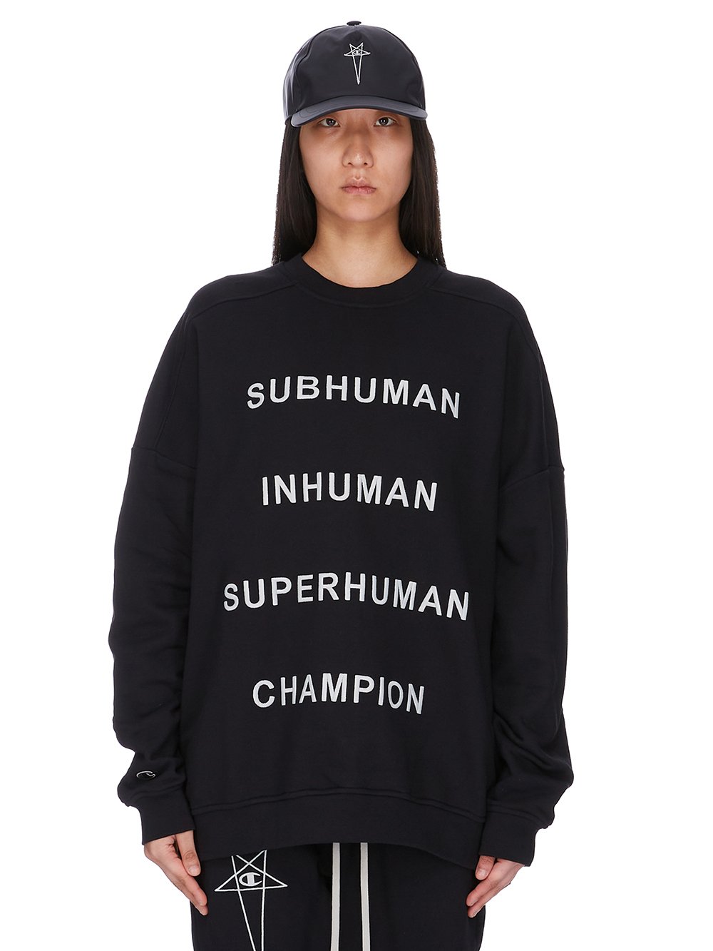 RICK OWENS×CHAMPION キャップ RICK OWENS × Champion (リック・オウエンス × チャンピオン