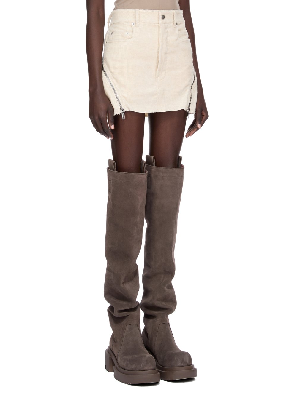 【関税＆送料込み】Rick Owens Firbanks Cotton Skirt RICK OWENS - SKIRTS - Rick Owens