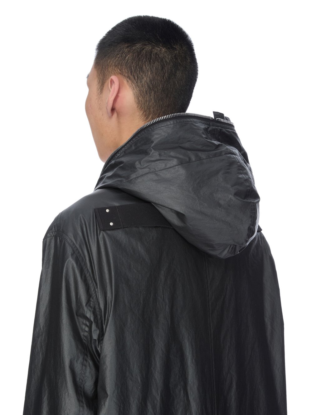 コートその他 RICK OWENS FW25 HOODED MAC (RU02E1979WSF 09) RICK OWENS - JACKETS - Rick Owens