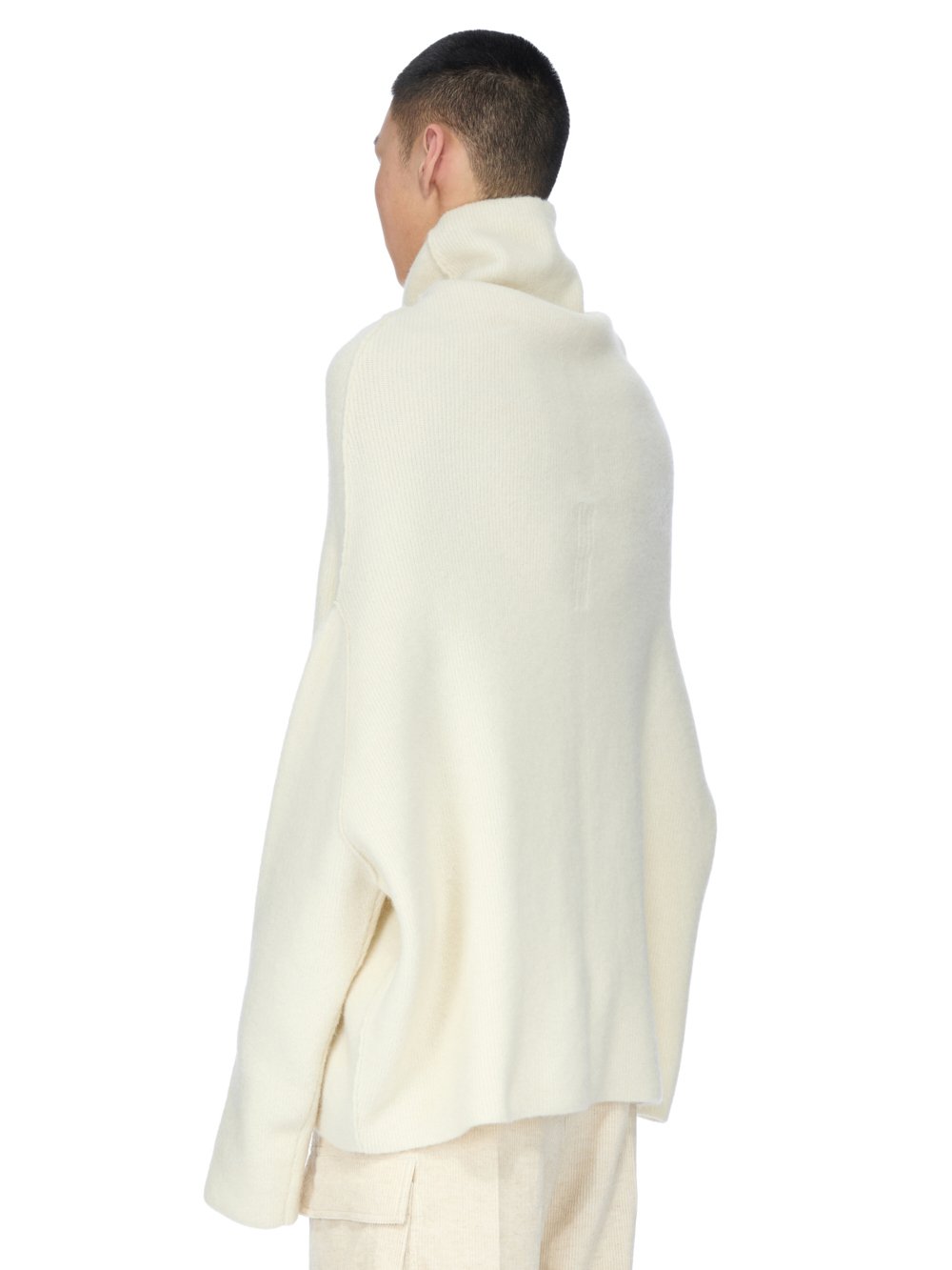 【送料&関税込】Rick Owens White Wool Knitwear RICK OWENS - TOP - Rick Owens