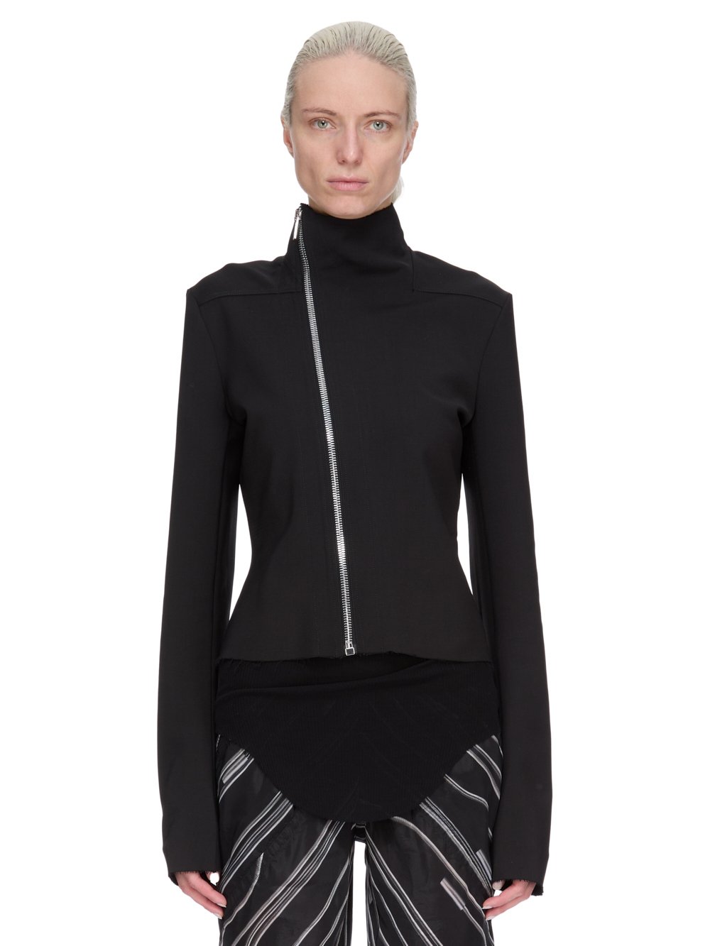 ジャケット RICK OWENS FW25 'Gary' jacket (RP02E4701LSV 09) RICK OWENS - JACKETS - Rick Owens