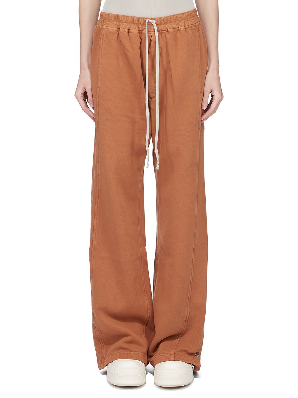 パンツ DRKSHDW | PUSHER PANTS IN MAUVE HEAVY COTTON FLEECE DRKSHDW - PANTS - Rick Owens