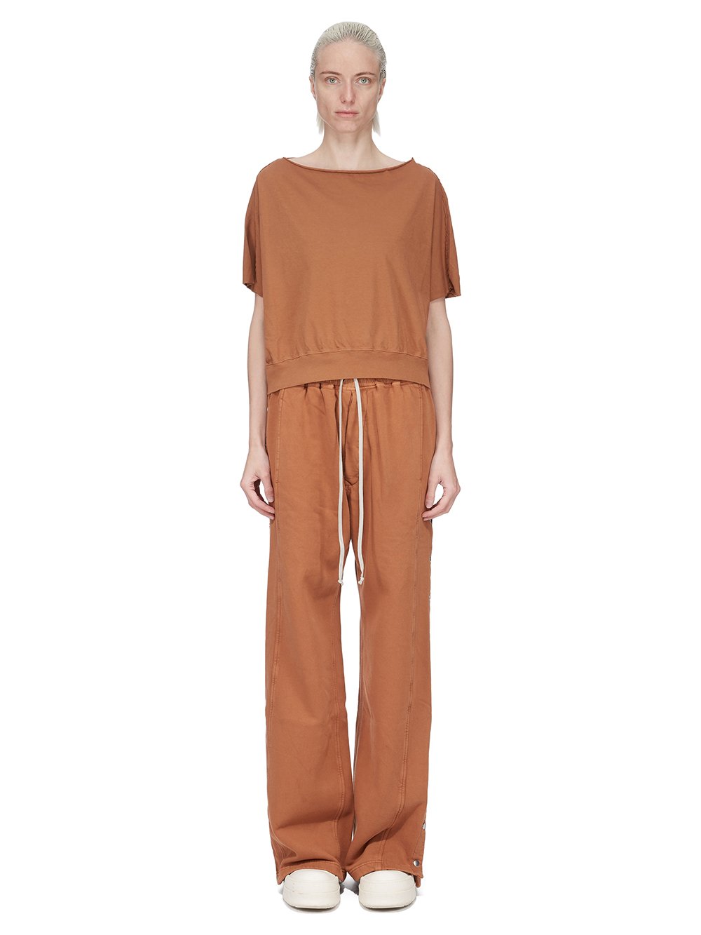 【関税込】Rick Owens DRKSHDW スウェット ヒップ丈 リブトリム 関税込】Rick Owens DRKSHDW スウェット ヒップ丈 リブトリム
