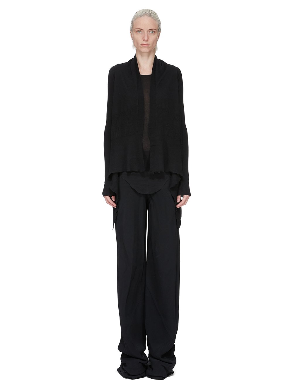 トップス Rick Owens CASHMERE KNIT XS BLACK RICK OWENS - TOP - Rick Owens