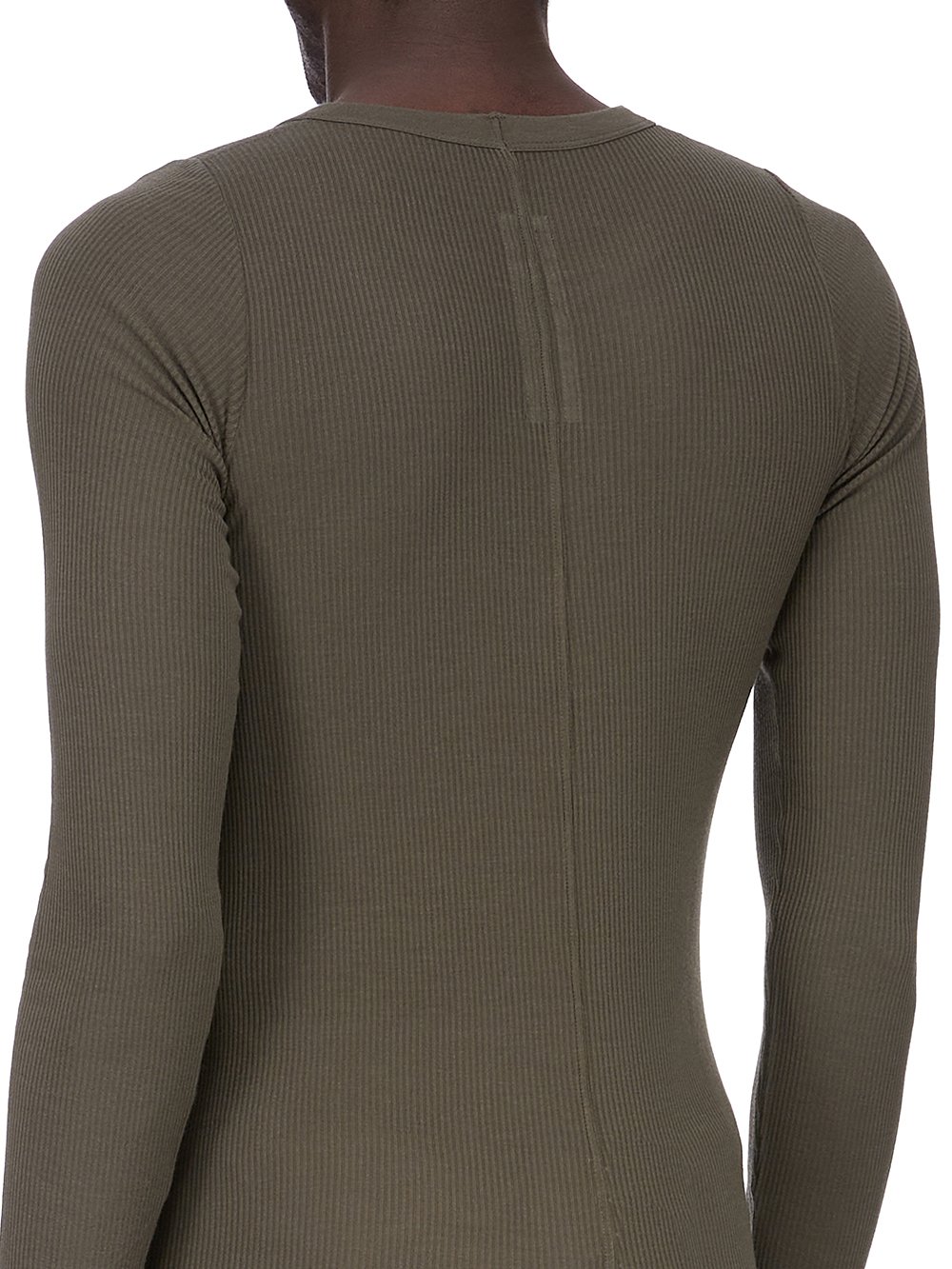 Tシャツ・カットソー RICK OWENS FW25 'Rib LS T' T-shirt (RU02E1250RC 09) RICK OWENS - TOPS - Rick Owens