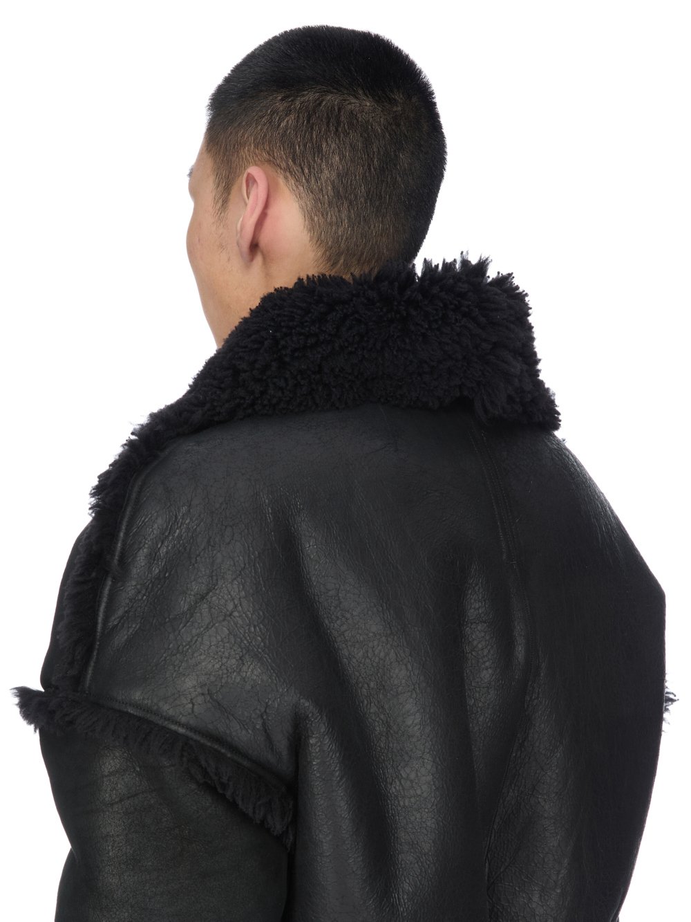 Rick Owens リックオウエンス　ムートンレザージャケット　希少　ファー RICK OWENS - JACKETS - Rick Owens