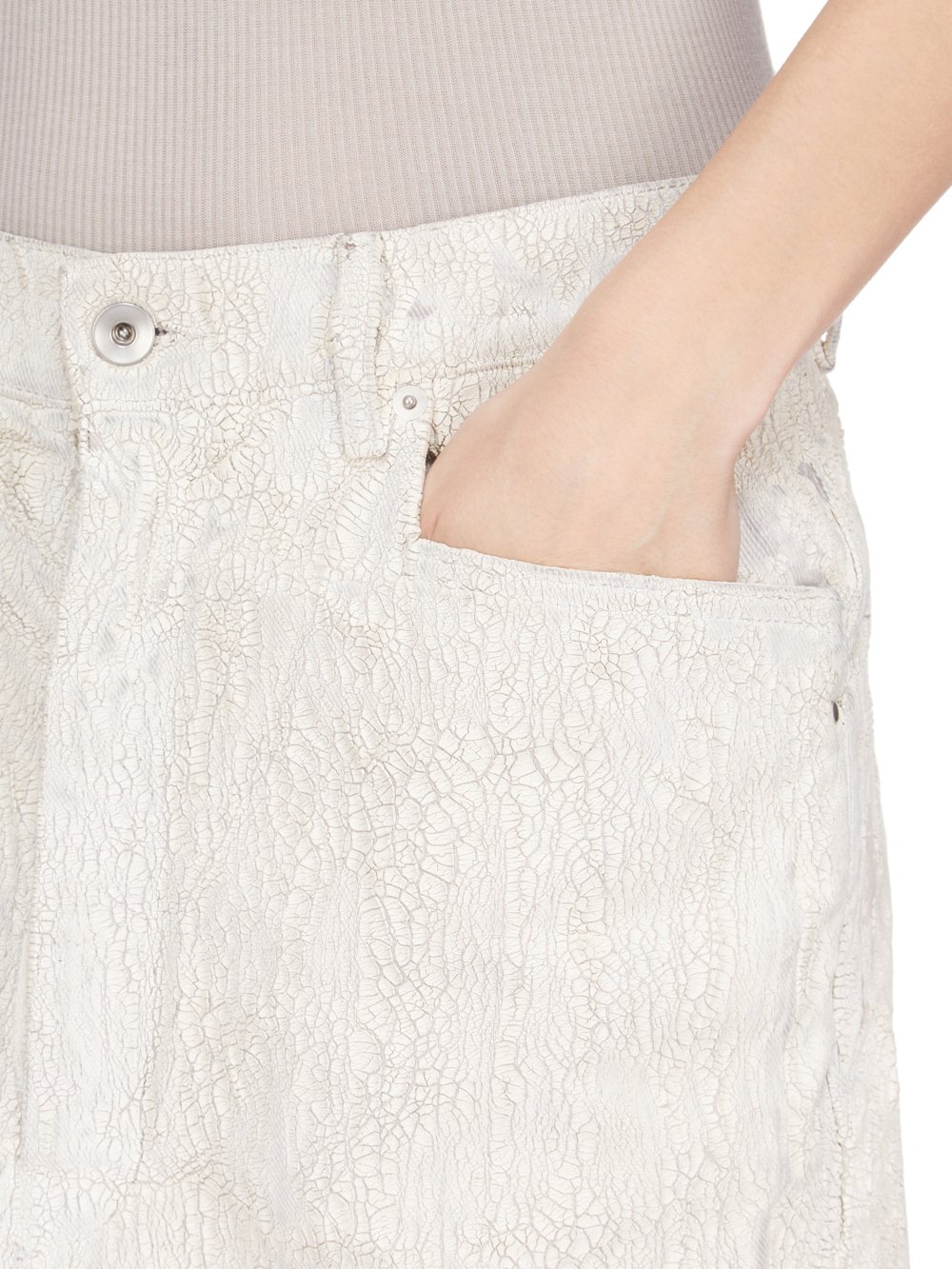 RICK OWENS::ミニスカート:12[RESALE] RICK OWENS | FOG CUTOFF MINI SKIRT