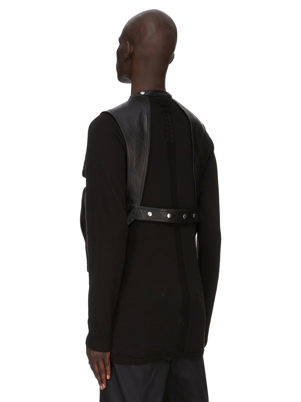 Tシャツ・カットソー RICK OWENS FW25 T-SHIRT FLOATING TOP (RP02E4256 HY 09) Rick Owens Jumbo T-Shirt in Black | SVD