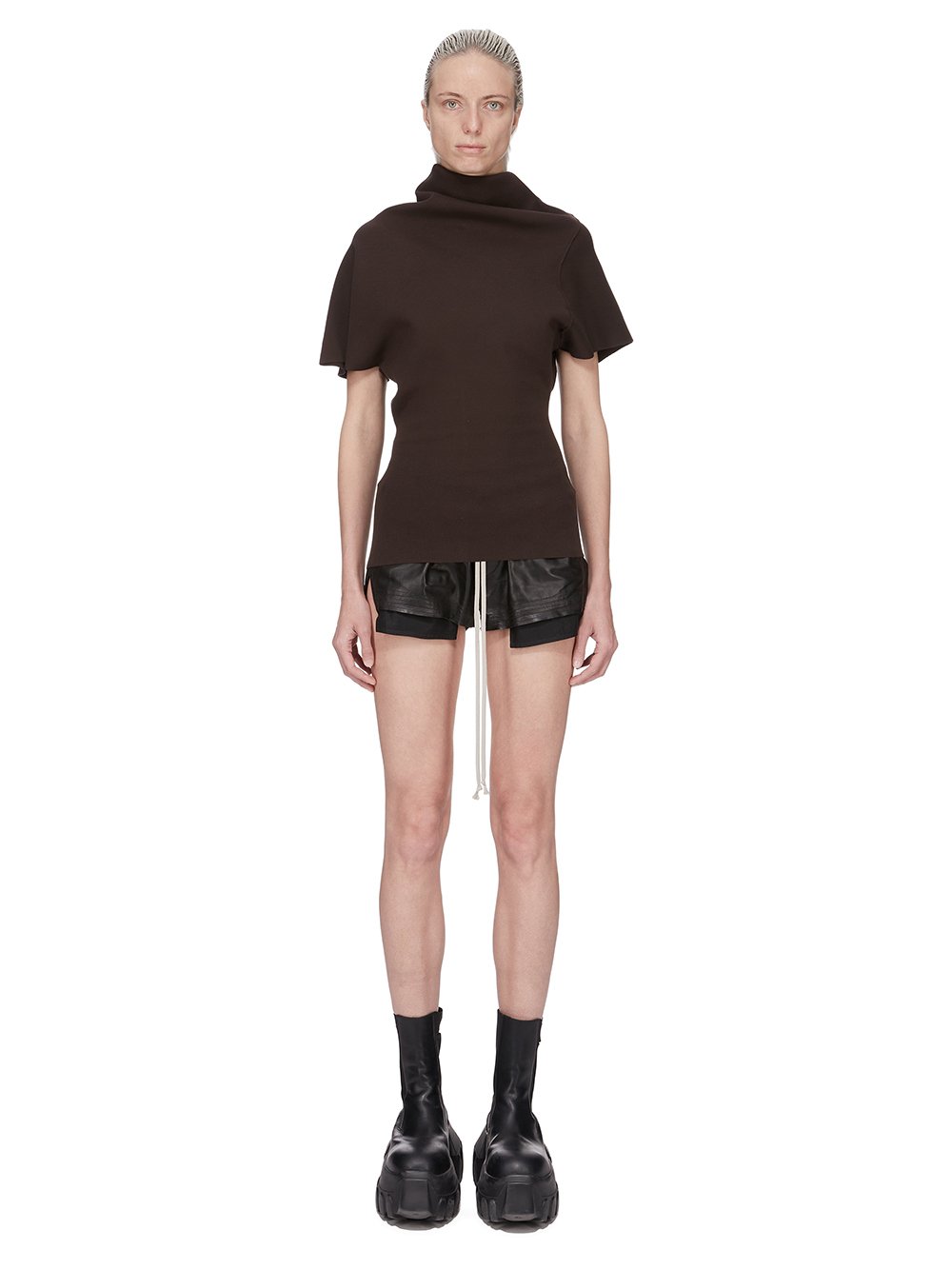 Rick Owens リックオウエンス CREWNECK SHORT RICK OWENS - KNITWEAR - Rick Owens