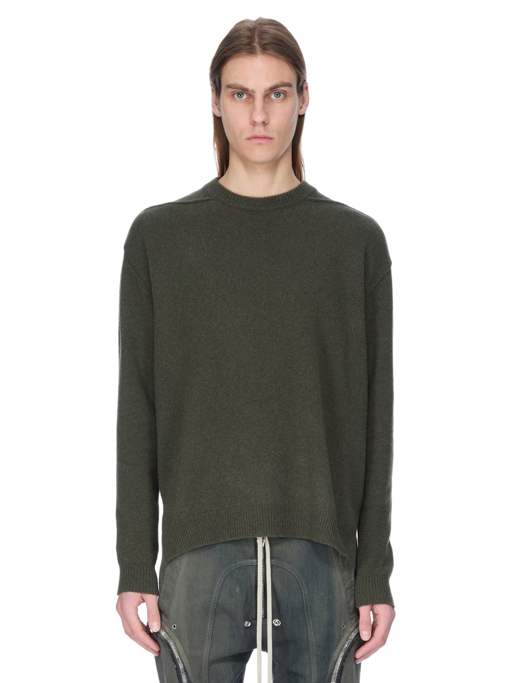 ニット・セーター RICK OWENS Rick Owens Wool Sweater Rick Owens Subhuman Sweater in Black – Antidote Fashion and