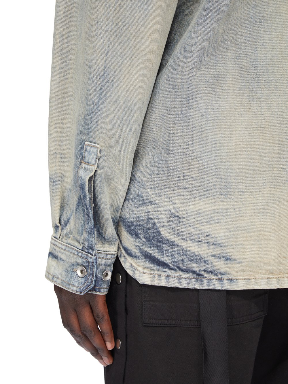 Rick Owens ウールカシミアフードコート Rick Owens Officer コート | ブラック | FARFETCH JP