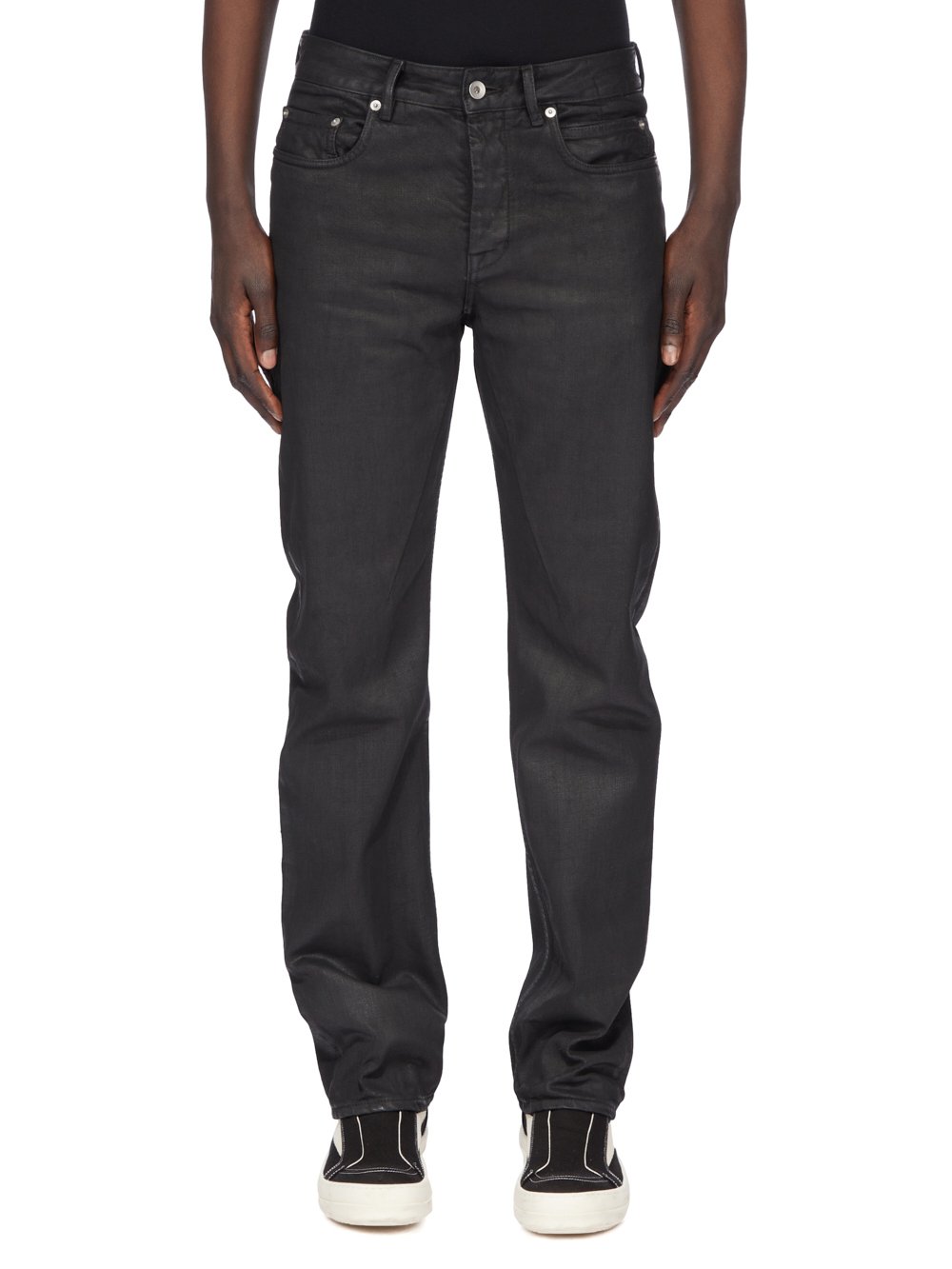 【Rick Owens DRKSHDW】チャコール ハイウエスト ジーンズ DRKSHDW - PANTS - Rick Owens