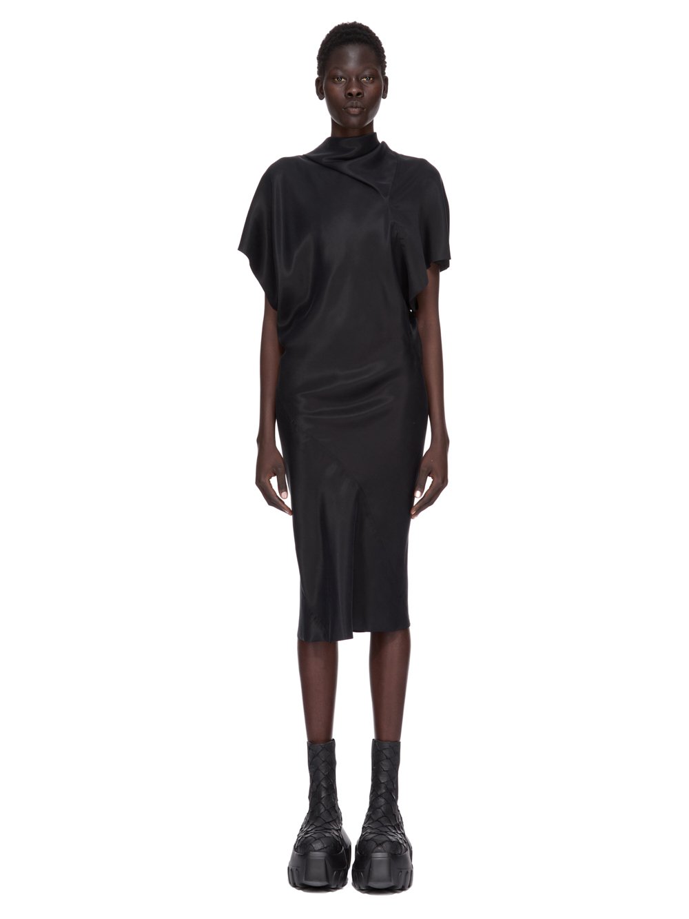 【送料&関税込】Rick Owens Black Viscose Dress Maxi dress Rick Owens Black size S International in Viscose