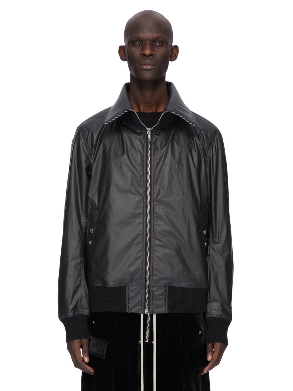 ジャケット・アウター Rick Owens 21SS SHORT ZIPPED CAPE 38 Rick Owens 21SS SHORT ZIPPED CAPE 38