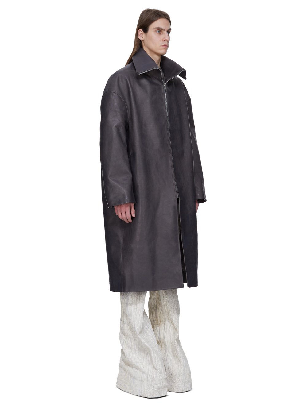 ジャケット・アウター Rick Owens 17AW Melton Stand Collar Coat Rick Owens 17AW Melton Stand Collar Coat（Pin page）
