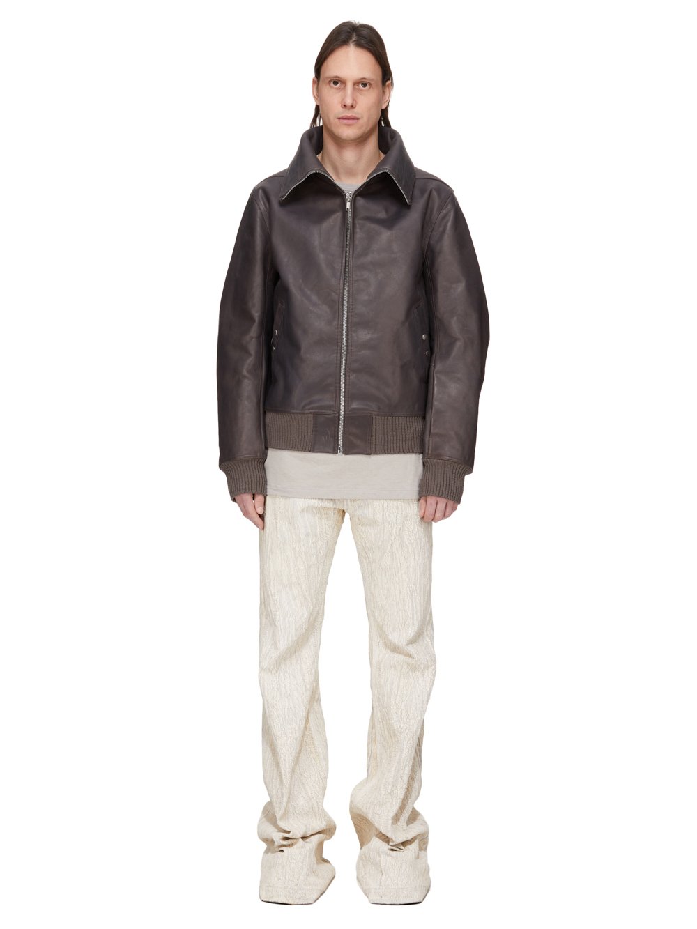 ジャケット・アウター Rick Owens 2 button pharmacy coat 46 Jacket Rick Owens Black size 46 IT in Cotton - 25573235