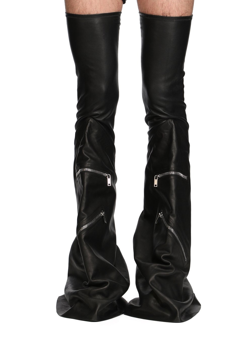 関税送料込★RICK OWENS☆'Fetish' boots ブラック ブーツ Rick Owens DRKSHDW Fetish Boots | Black | FARFETCH