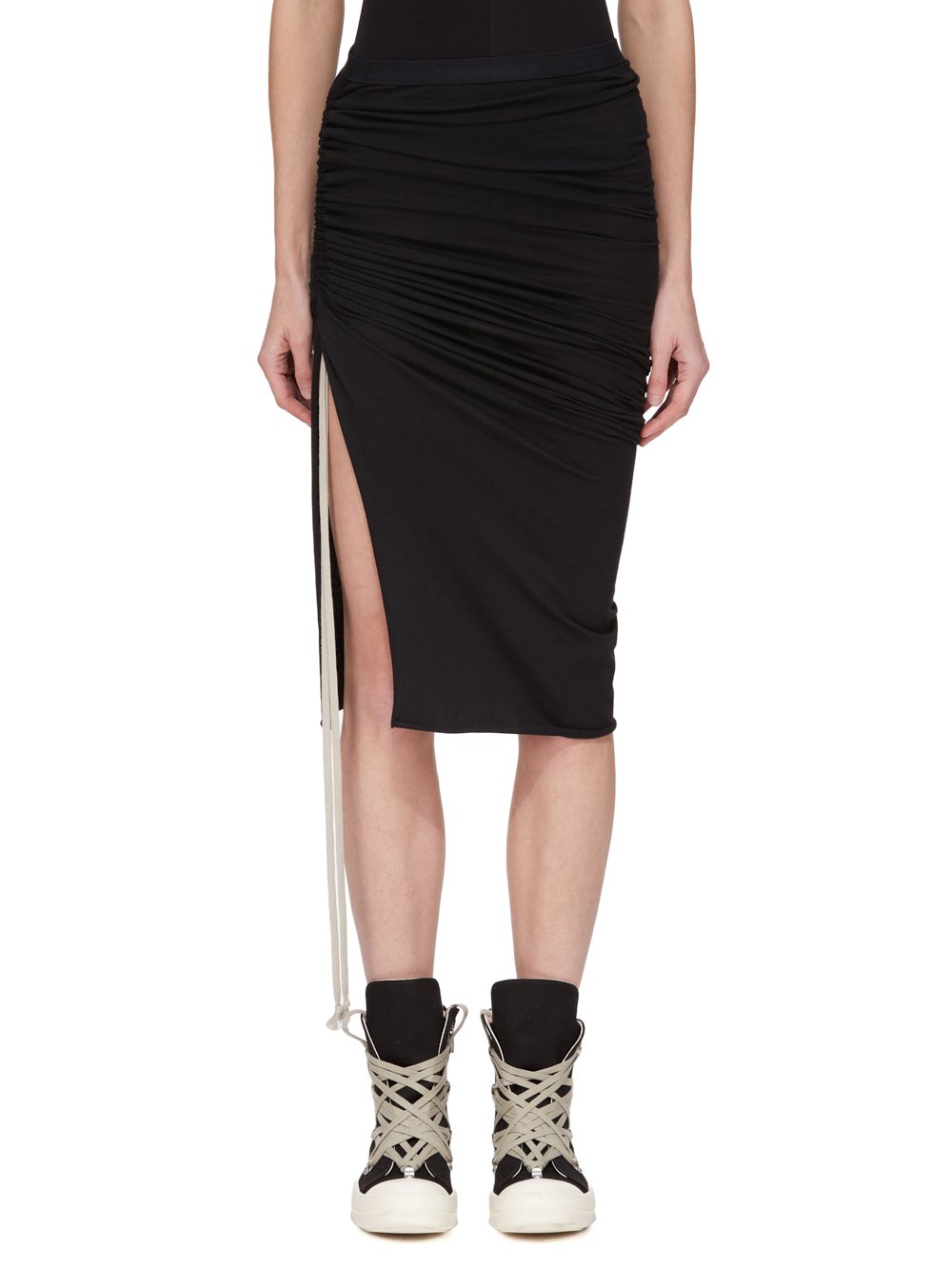 スカート RICK OWENS FW25 'Soft Edfu' skirt (DS02E7335RN 09) DRKSHDW - SKIRTS - Rick Owens