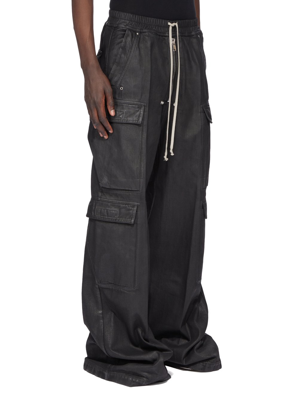 【Raucohouse】Freak banding wide field pants Field cargo pocket banding half pants - Raucohouse | 60