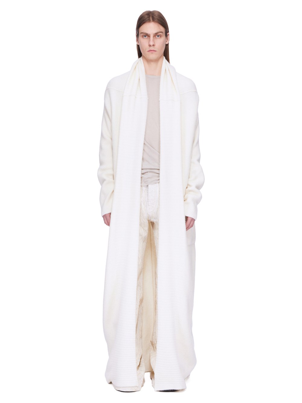 【RICK OWENS】 Mohair/Alpaca Wool knit Rick Owens Rick Owens strobe mohair alpaca knit sweater S/M