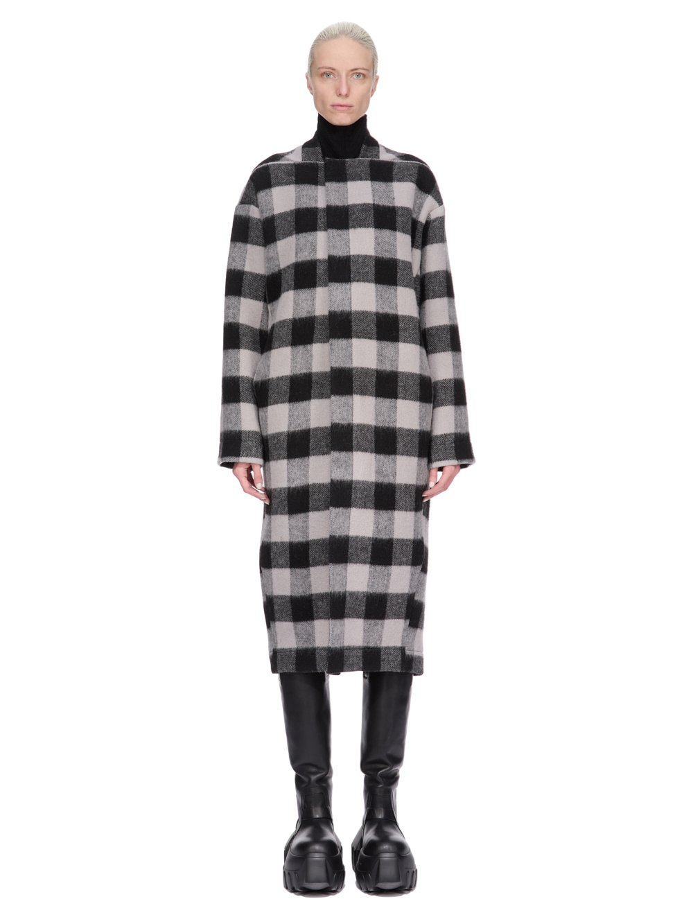 Rick Owens ストール Rick Owens Woven Padded Cowl in Black | SVD