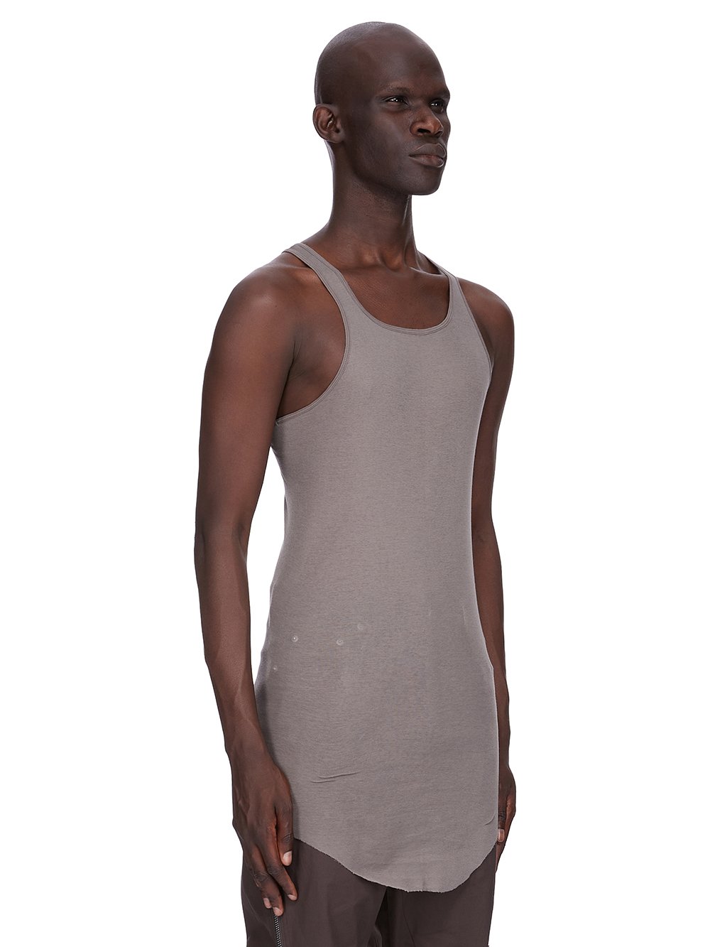 トップス RICKOWENS 24FW rib tank Rick Owens: Men's Basic Rib Tank Top (Dust) | DSMNY E-SHOP