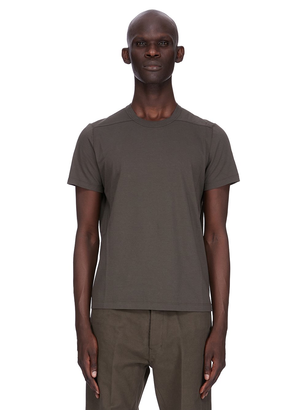 トップス RICK OWENS CREWNECK SHORT SLEEVE TEE RICK OWENS - TOPS - Rick Owens