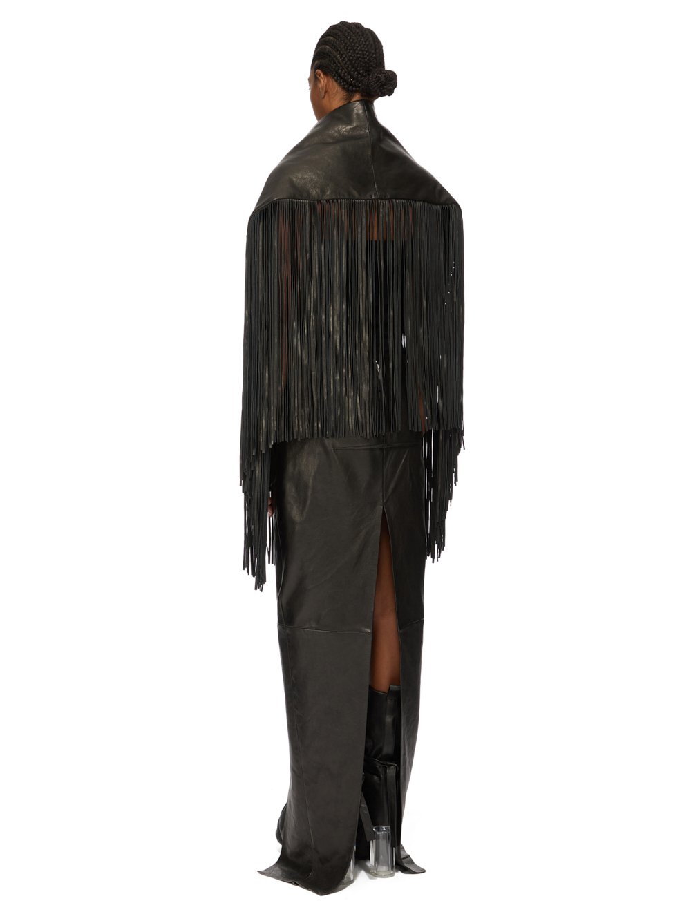 小物 Rick Owens 19AW silk wool fringe stall RICK OWENS - JACKETS - Rick Owens