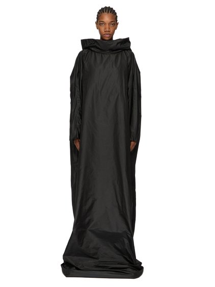 リックオウエンス 変形ドレープドレス　ブラック Rick Owens ビスチェ ミニドレス | ブラック | FARFETCH JP