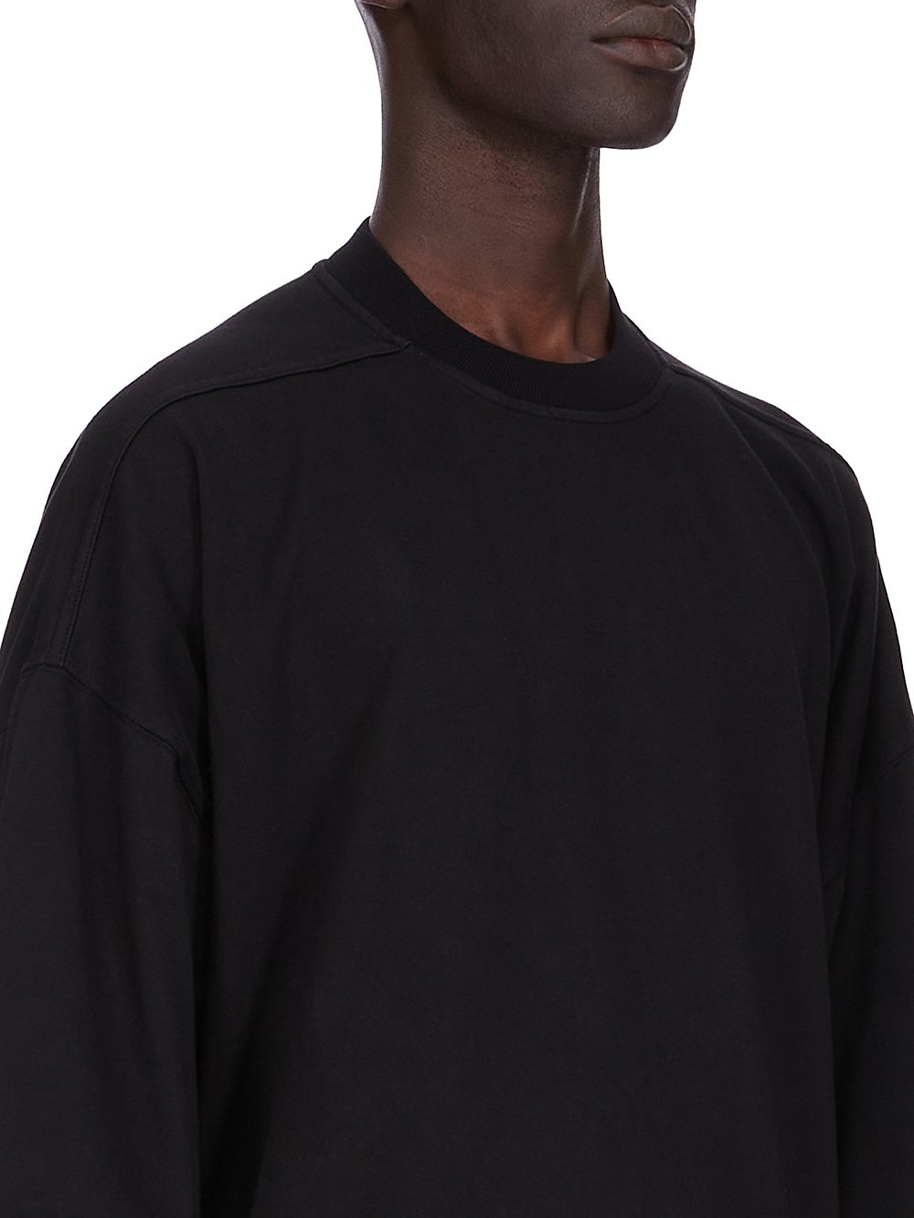 Rick Owens リックオウエンス CREWNECK SHORT RICK OWENS - TOPS - Rick Owens