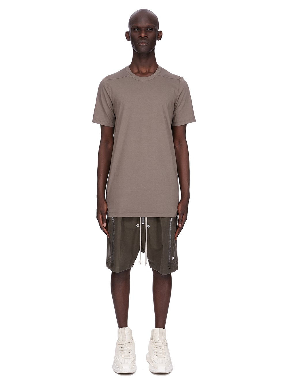 Rick Owens リックオウエンス CREWNECK SHORT 24SS Rick Owens SHORT CREWNECK LS T BA