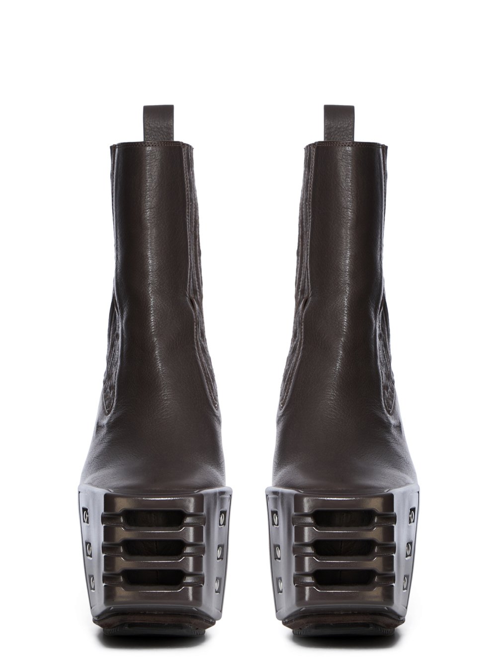 archive rick owens ヒールブーツ　leather black archive rick owens ヒールブーツ leather black